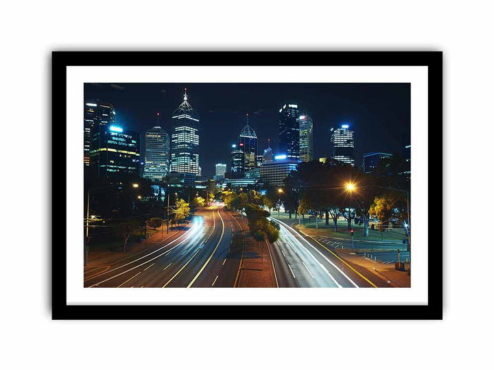 Perth City  Art Print