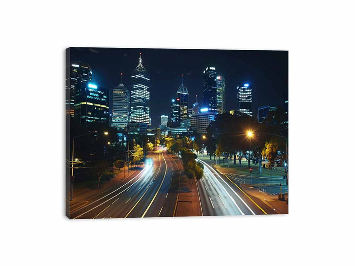 Perth City Canvas Print