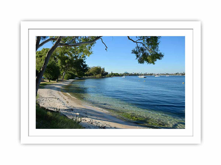 Matilda Bay Perth Streched canvas