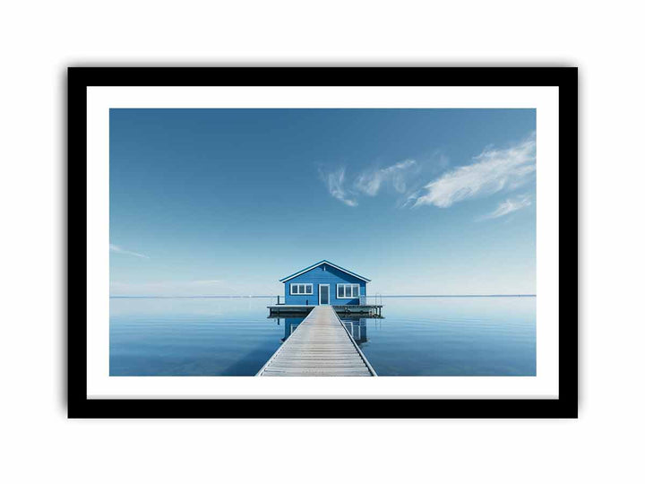 Serene House  Art Print