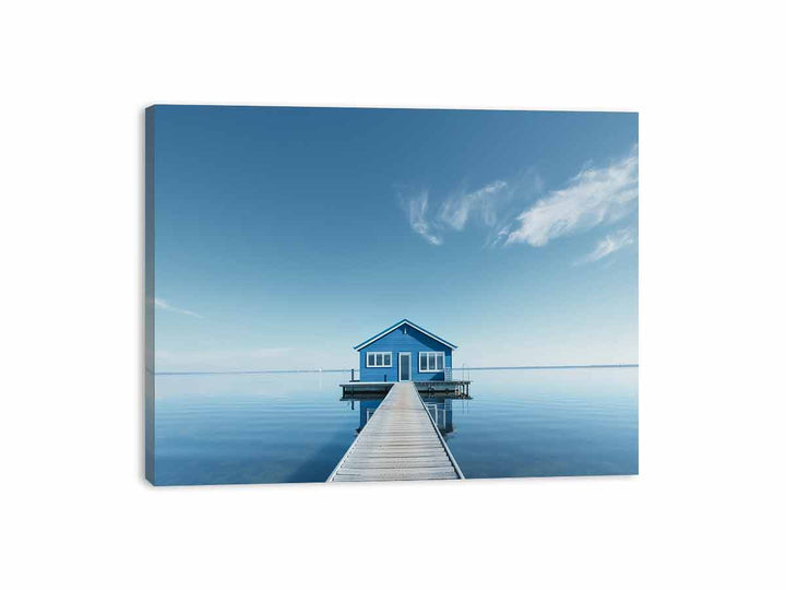 Serene House Canvas Print