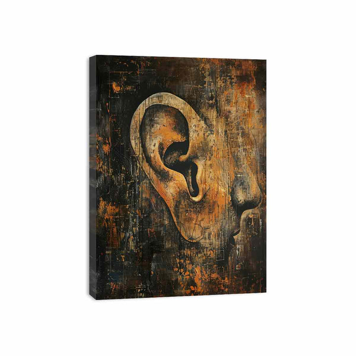 Listening  Canvas Print