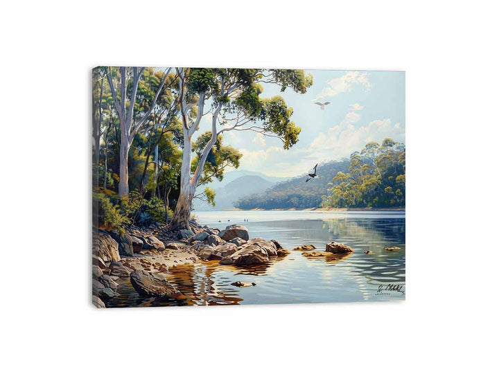 Lake St Moritz Canvas Print