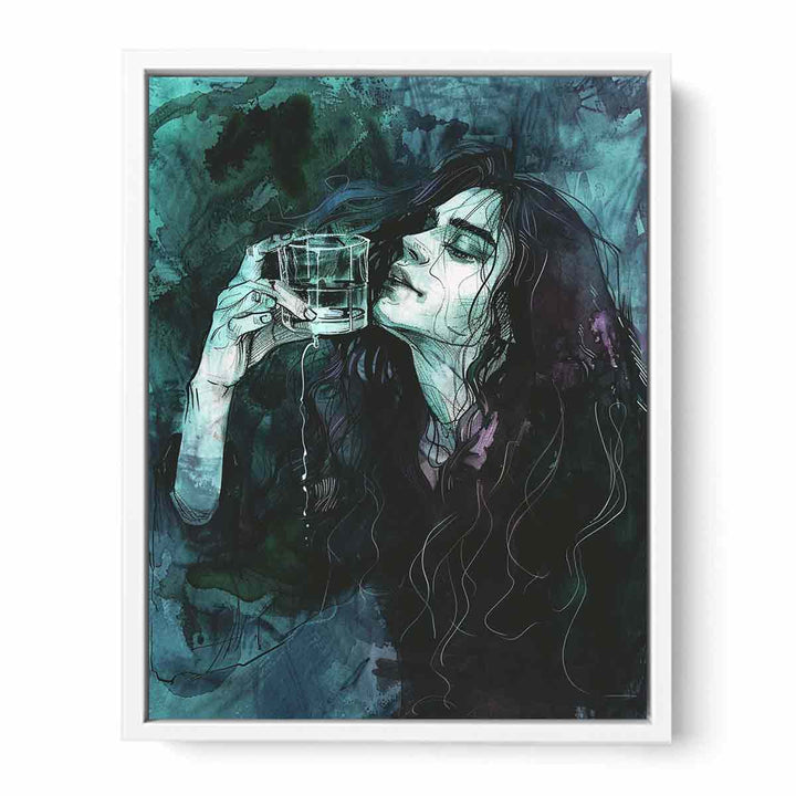 Sip  Framed Print