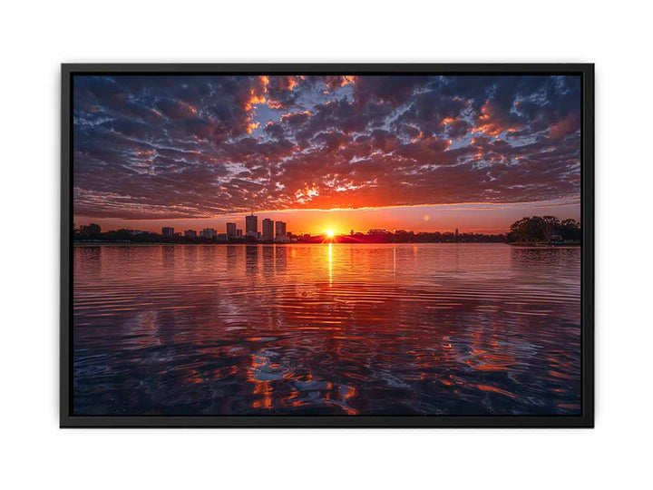 Swan River Sunrise  Painting