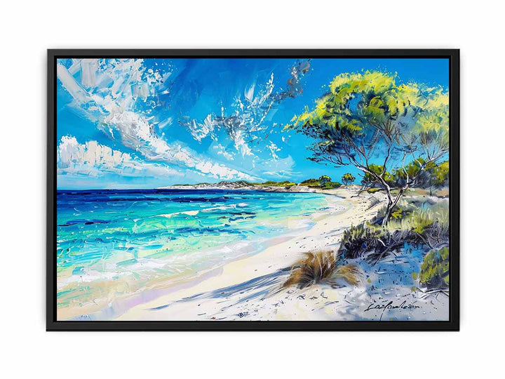 Rottnest  Island Beach  Painting