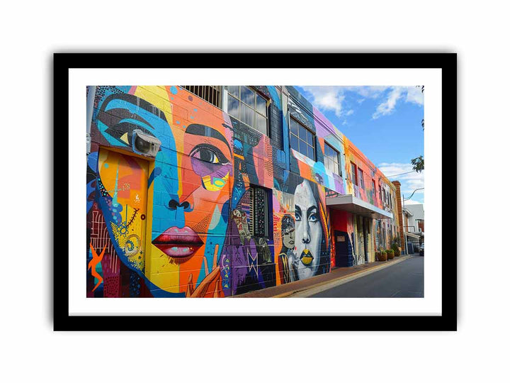 Graffiti In Perth   Art Print