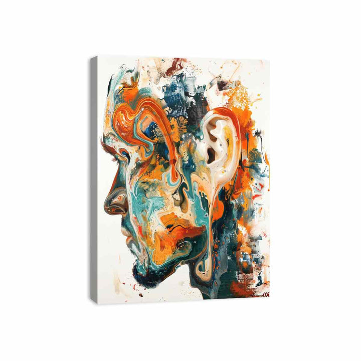 Ear Lobe Canvas Print