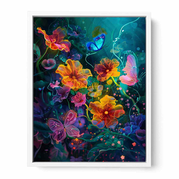 Cosmic Garden  Framed Print