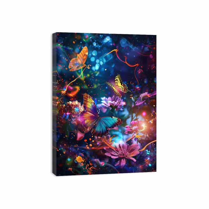 Cosmic Garden  Canvas Print