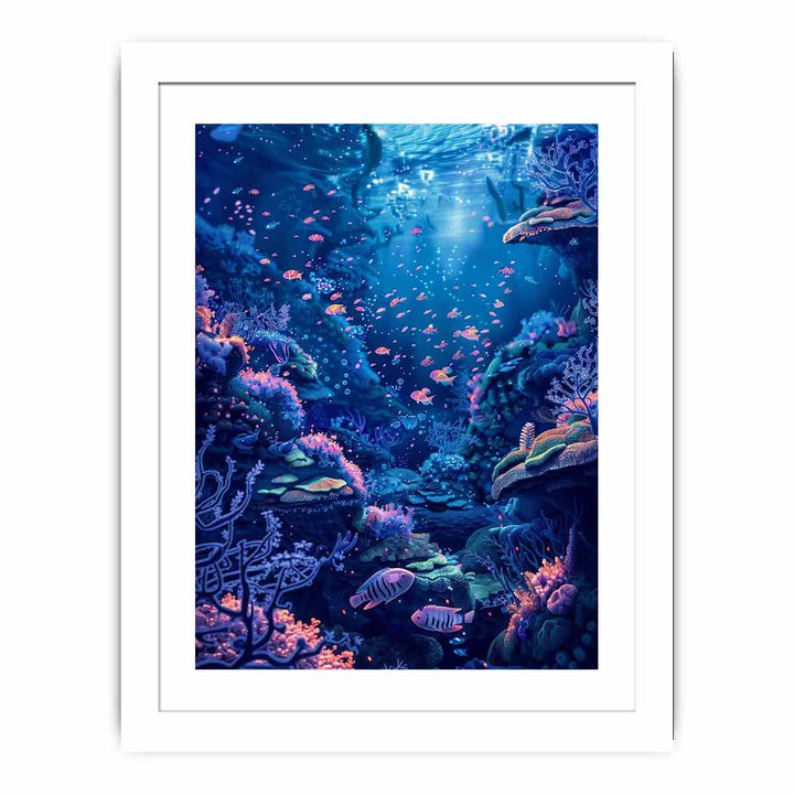 Fantasy Underwater Streched canvas