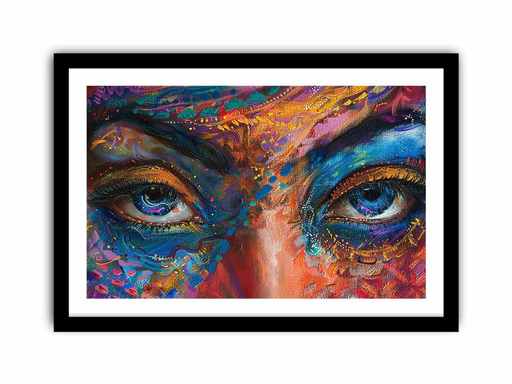 Arty Eyes  Art Print