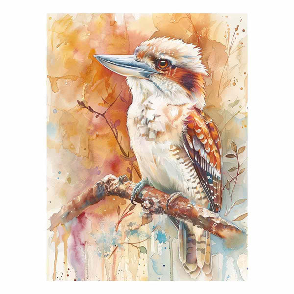 Watercolors Kookaburra