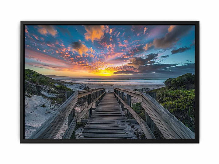 Walkway To Beach   Painting