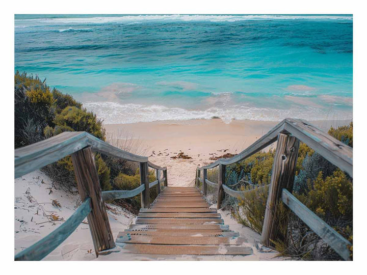 Walkway To Beach 