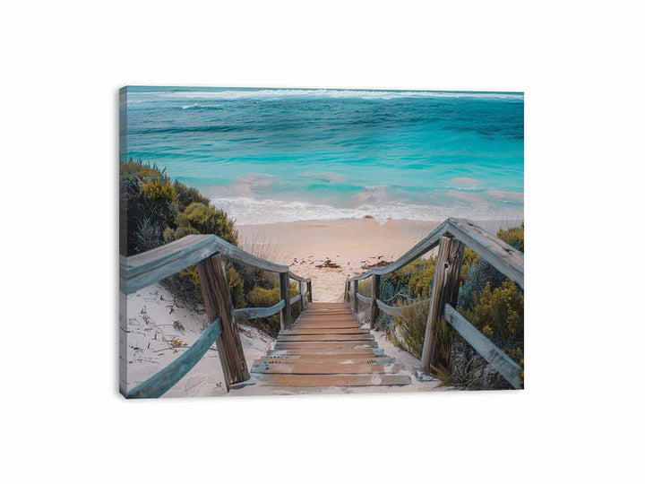 Walkway To Beach  Canvas Print