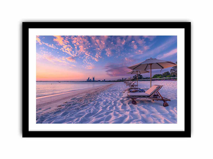 Beach Side  Art Print