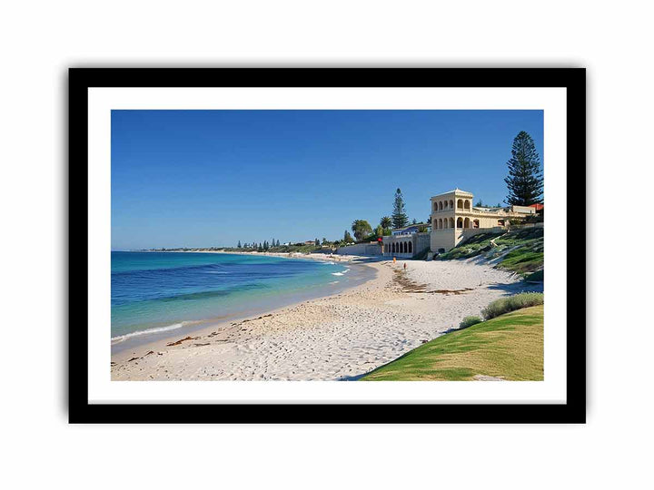 Cottesloe Beach Perth  Art Print