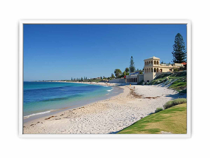 Cottesloe Beach Perth Framed Print