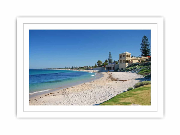 Cottesloe Beach Perth Streched canvas