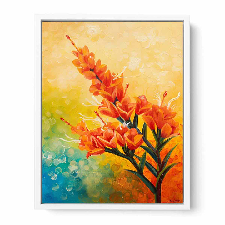 Kangaroo Paw Flower Framed Print