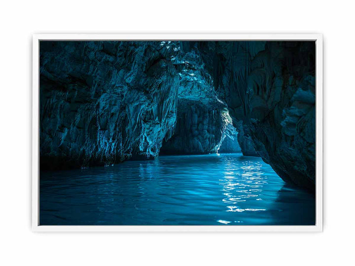 Blue Grotto Capri Framed Print