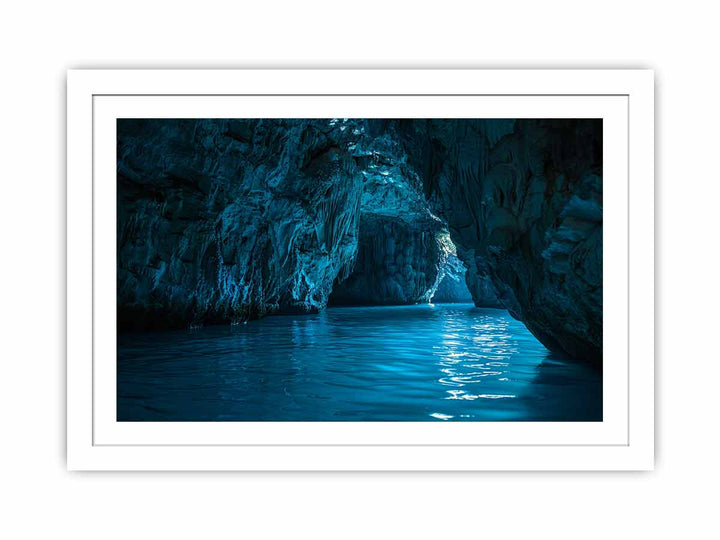 Blue Grotto Capri Streched canvas