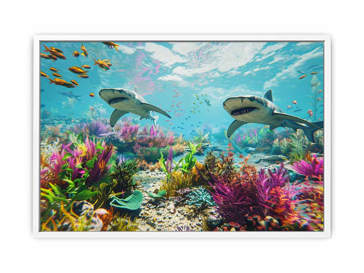 Underwater Fish Framed Print