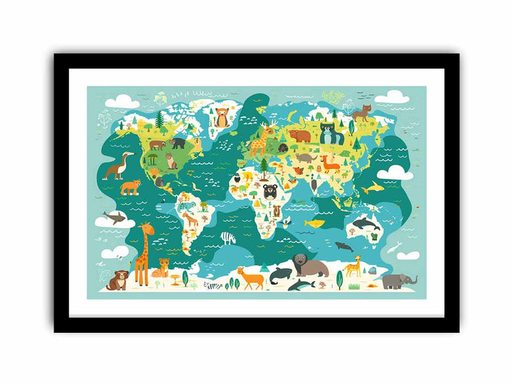 Animal World   Art Print