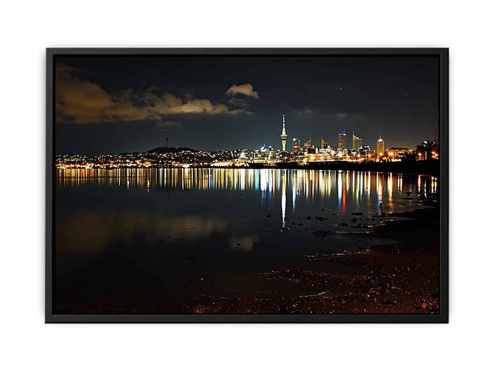 Auckland Night   Painting