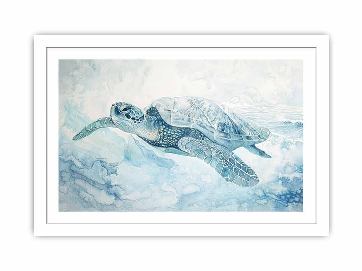 Ice Turtle  Streched canvas