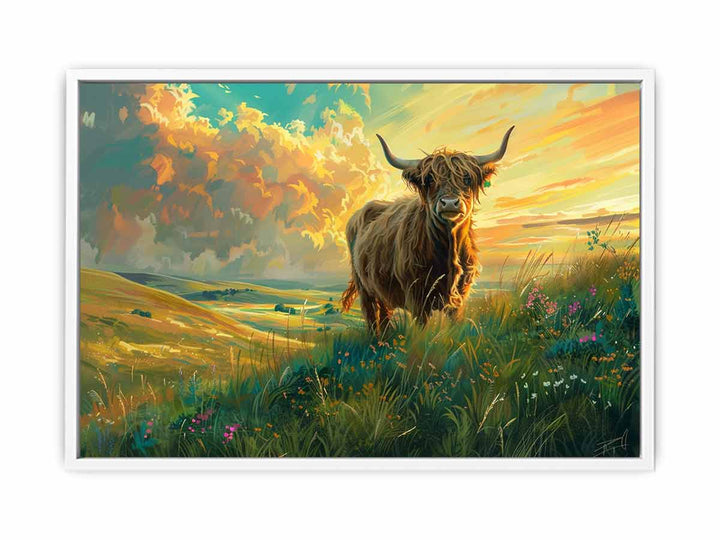 Elegant Highland Framed Print