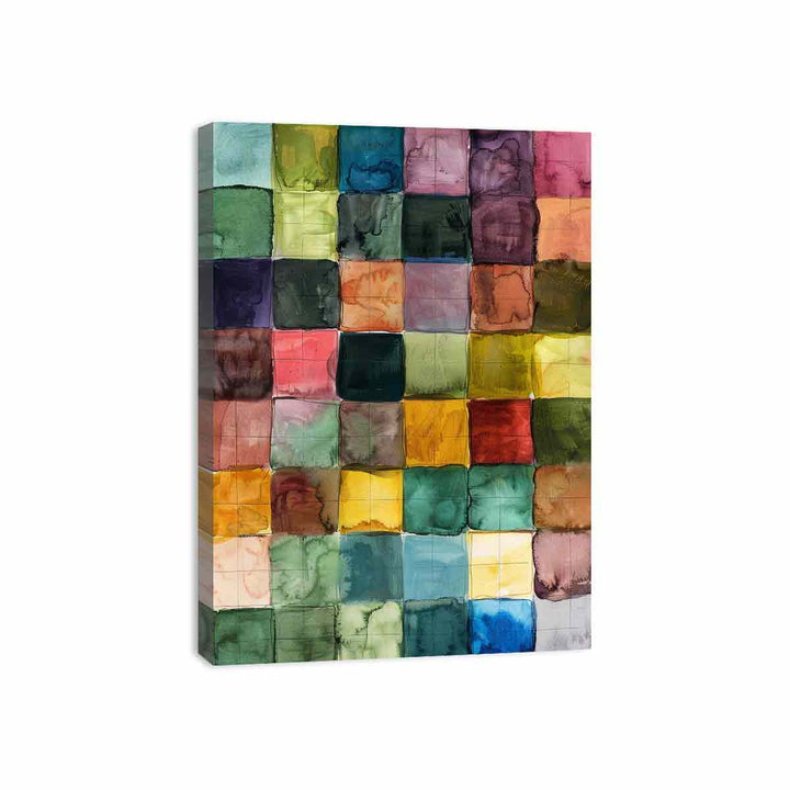 Abstract Squares  Canvas Print