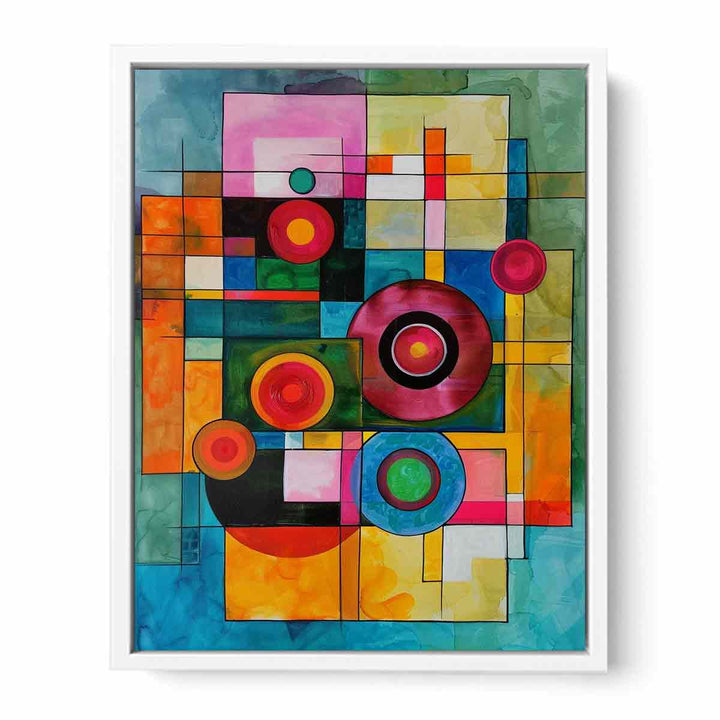 Geometric  Framed Print