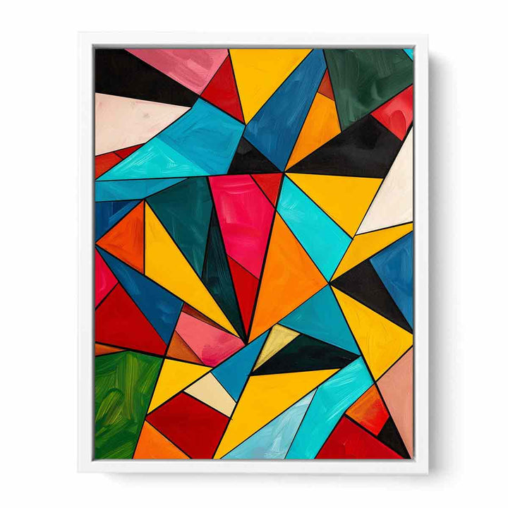 Geometric  Framed Print