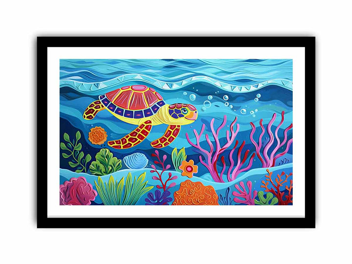 Sea Turtle   Art Print