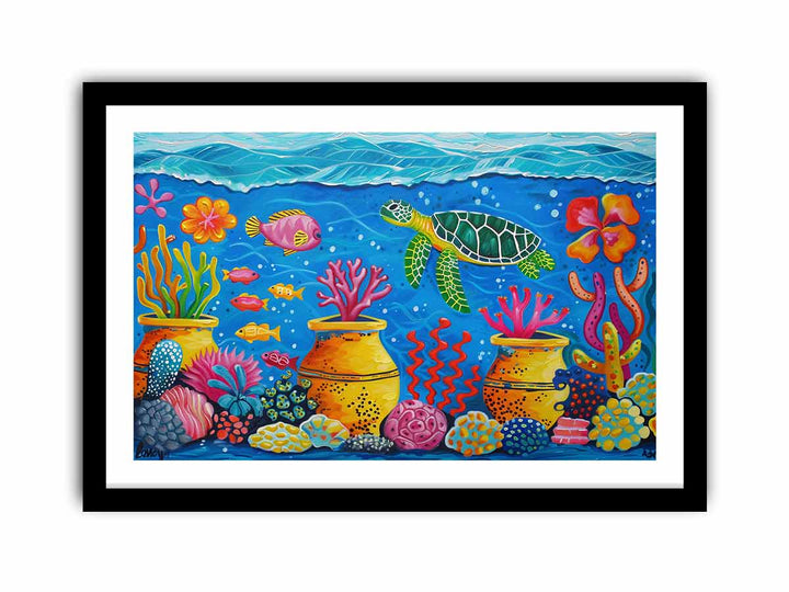 Sea Turtle   Art Print