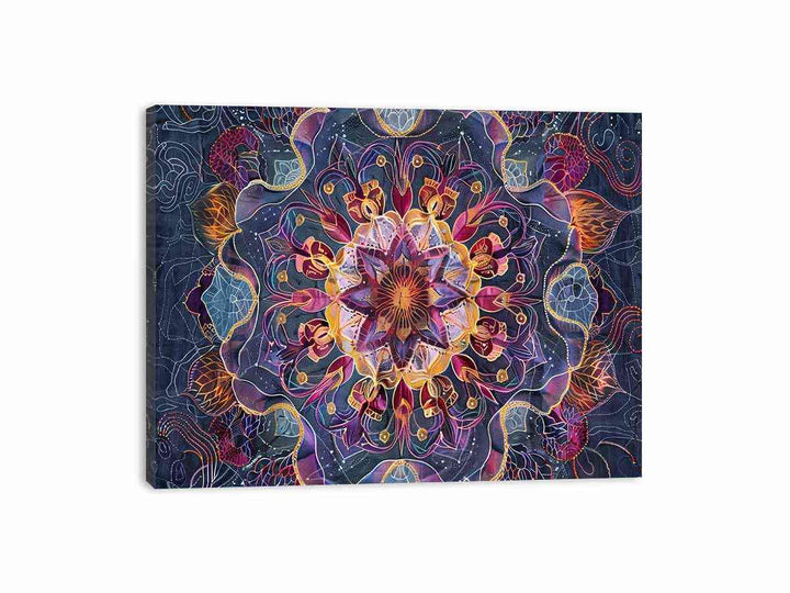 Intricate Mandala Canvas Print