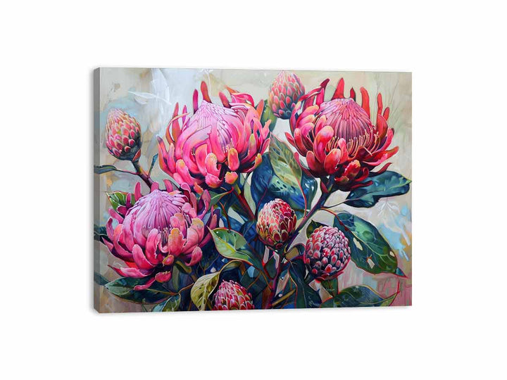 Waratah  Canvas Print