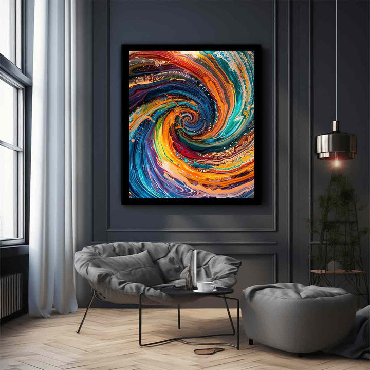 Vibrant Swirl 