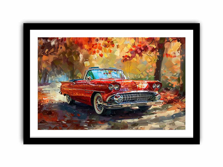 Vinatge Drive  Art Print