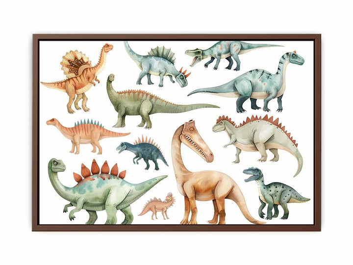 Dinosaur  Family  Poster