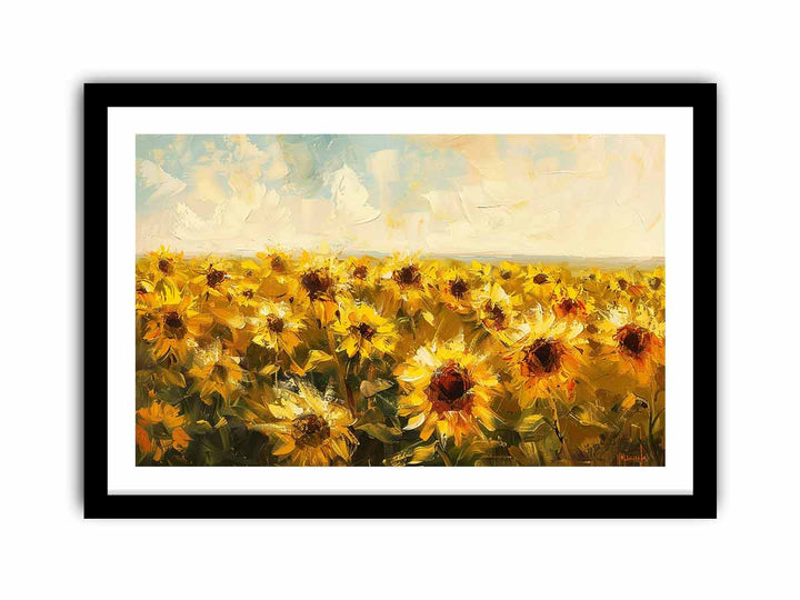 Yellow Field  Art Print