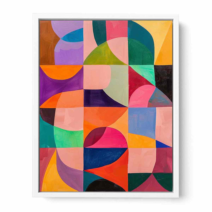 Geometric  Framed Print