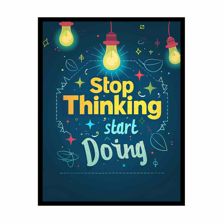 Stop Thinking   Painting