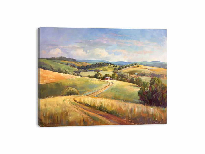 Aussie Landscape  Canvas Print