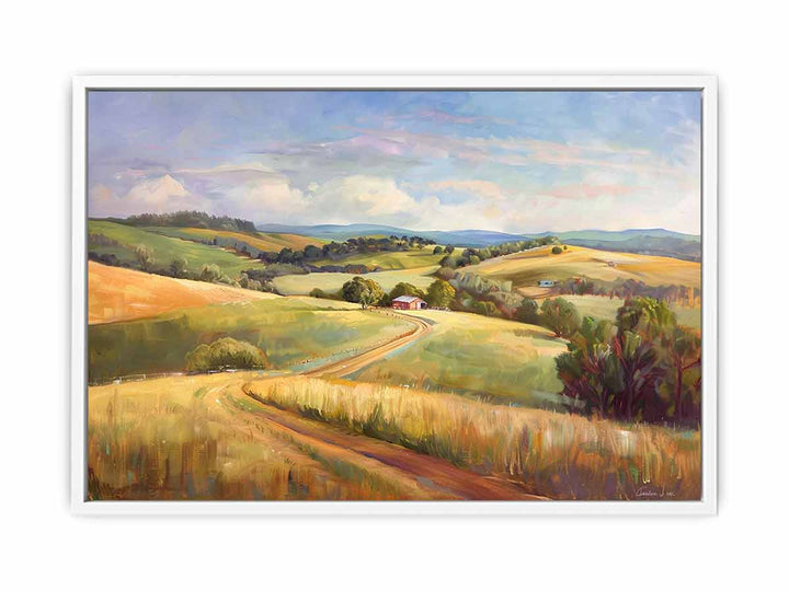 Aussie Landscape  Framed Print