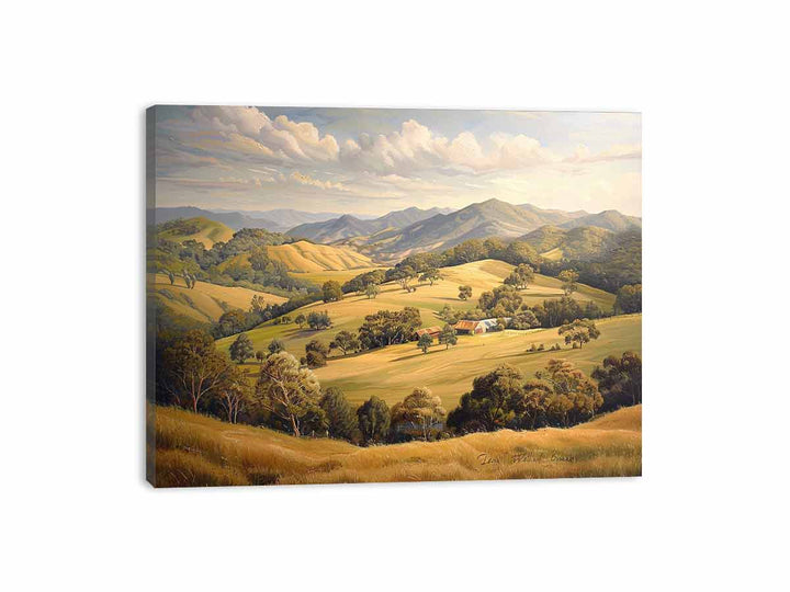 Aussie Landscape  Canvas Print