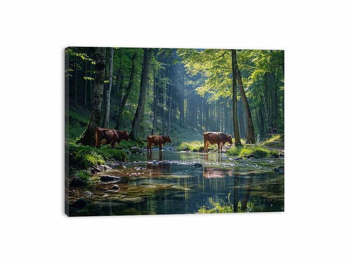 Clear Water  Canvas Print