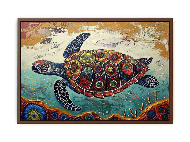 Beautiful Turtle   Poster